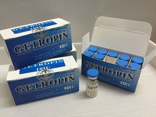 Hormon Peptida Protein Generik HGH Getropin 100iu / Kit Untuk Jarum Suntik